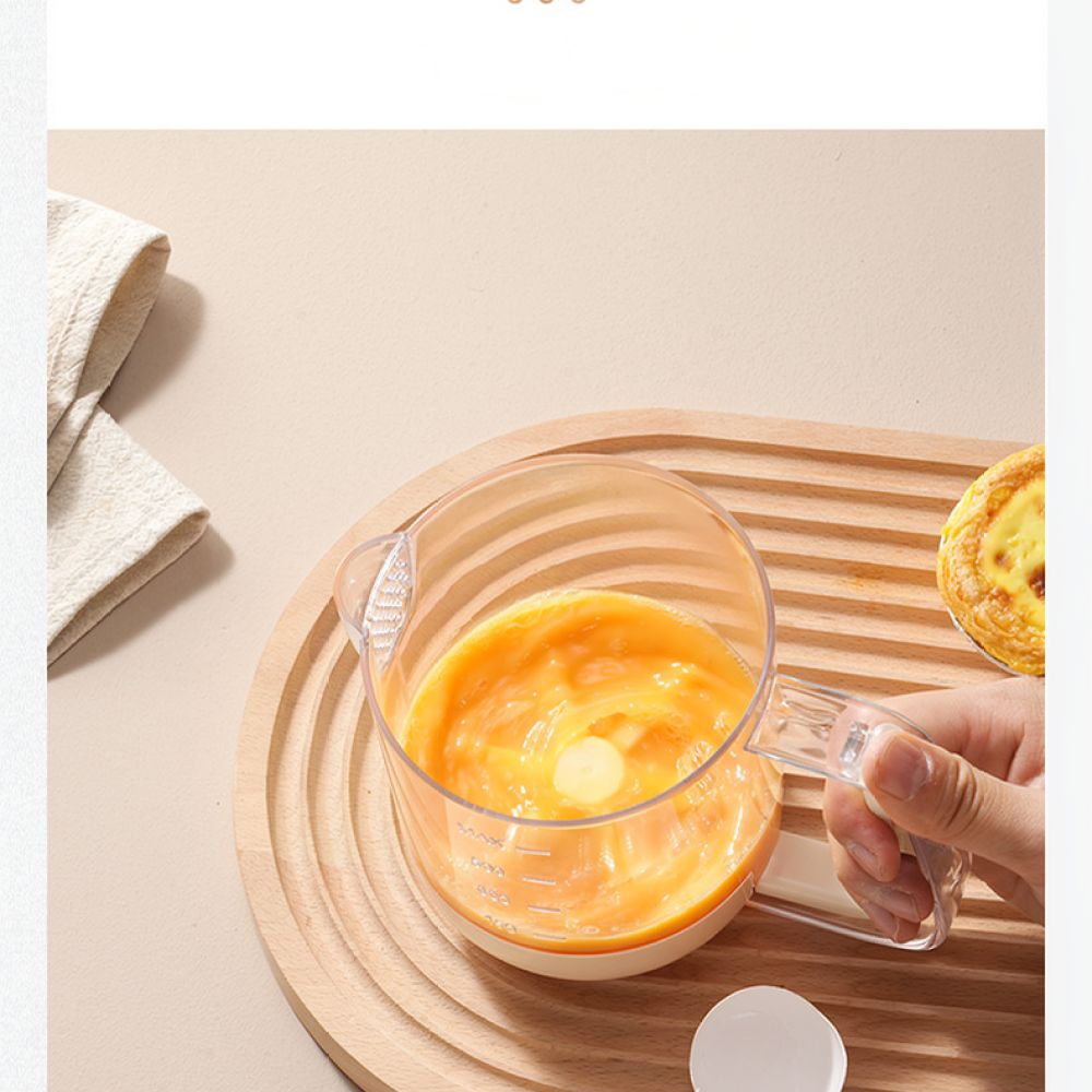 Kitchen Baking Storage Containers - Handheld Egg Beater Mixing Cup Kitchen