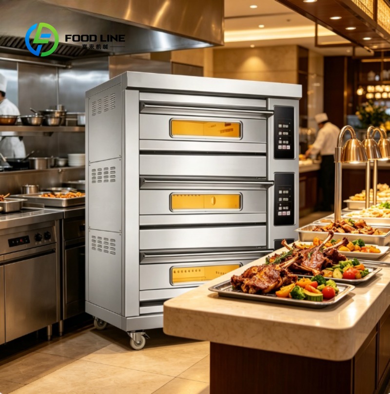 Kitchen Baking Machine - Commercial Oven Stainless Steel Electric Baking