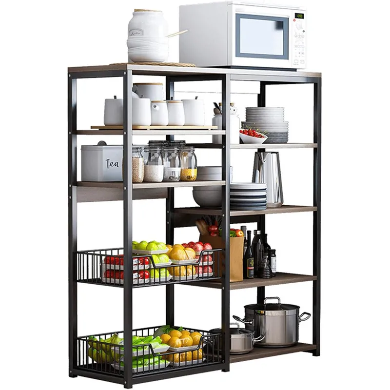 Kitchen Baker - Shelf Unit Kitchen Utility Storage 5-Tierx5-Tier