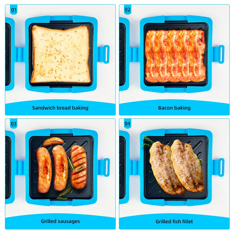3pack Food Grade Sandwich Toas - Kitchen Baking Brush 评论和价格