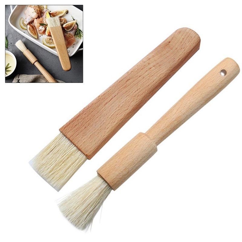 2Pcs BBQ Basting Brushes Oil S - Kitchen Baking Brush 评论和价格