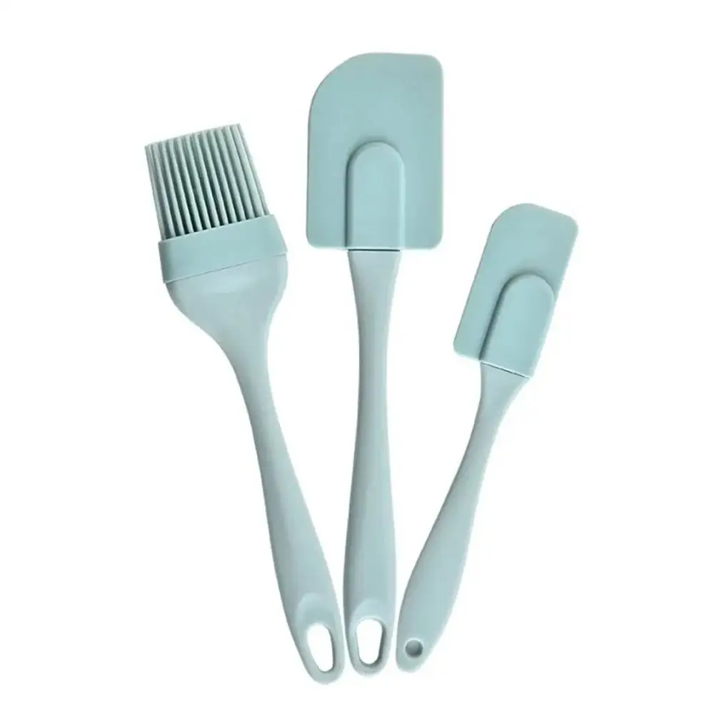 3Pcs Non-Stick Silicone Cream  - Kitchen Baking Brush 评论和价格