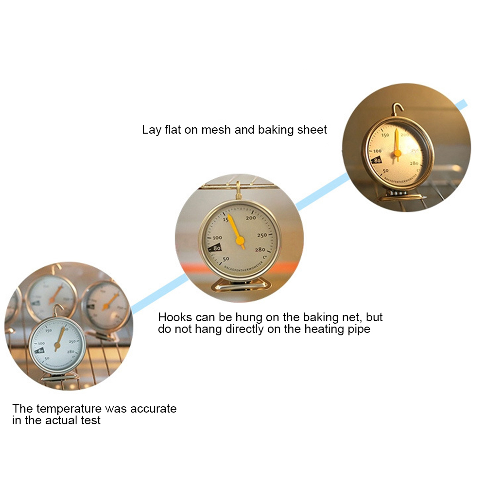 50-280 Celsius Oven Thermomete - Oven Thermometer Analog 评论和价格