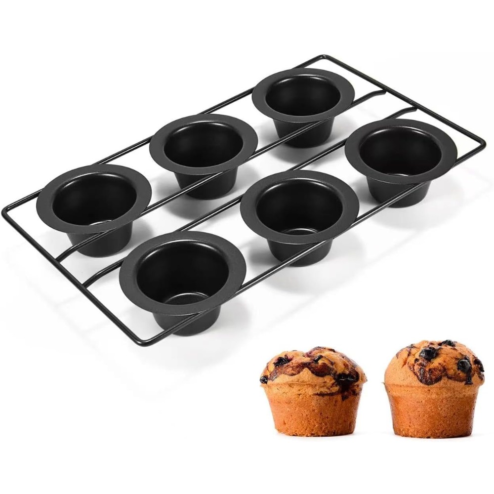 6 Cups Nonstick Popover Pan Mu - Kitchen Baking Oven 评论和价格