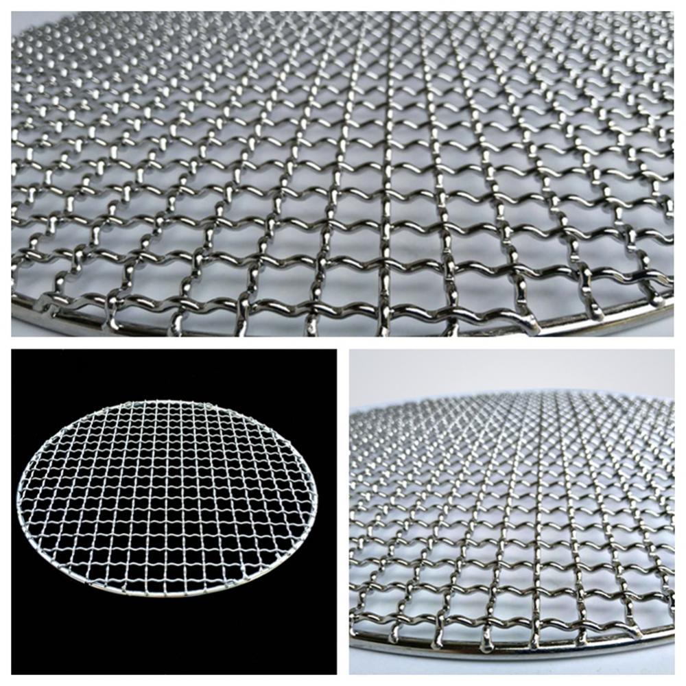 Stainless Steel Round BBQ Gril - Kitchen Baking Tray Organiser 评论和价格