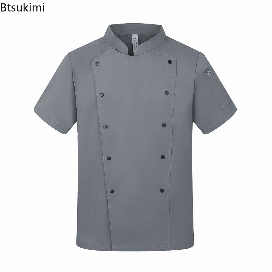 Summer Breathable Short Sleeve - Kitchen Baker 评论和价格