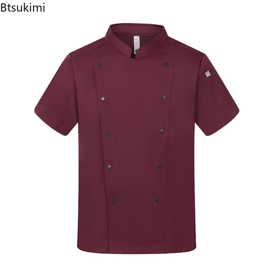Summer Breathable Short Sleeve - Kitchen Baker 评论和价格