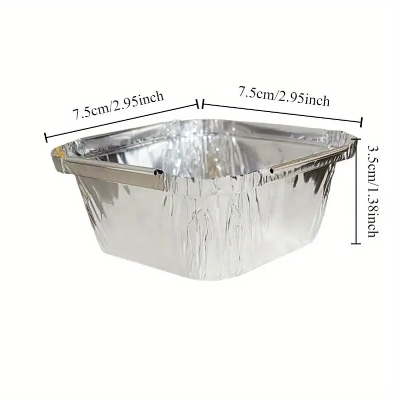 20/40Pcs Square Disposable Alu - Kitchen Baking Storage Containers 评论和价格