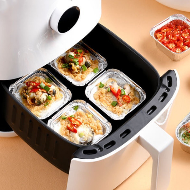 20/40Pcs Square Disposable Alu - Kitchen Baking Storage Containers 评论和价格