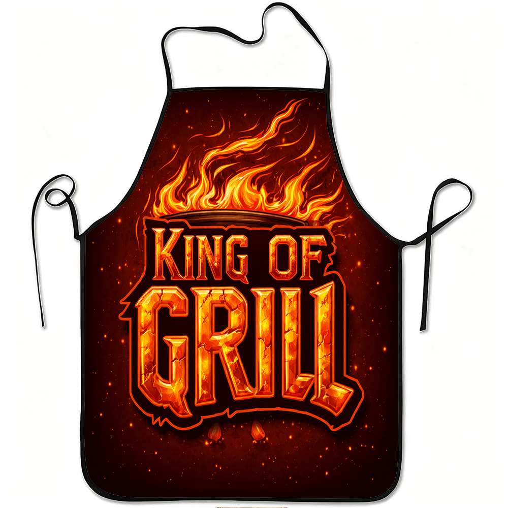 1 Piece of Bbq King Apron, Bbq - Baking Kitchen Design Ideas 评论和价格