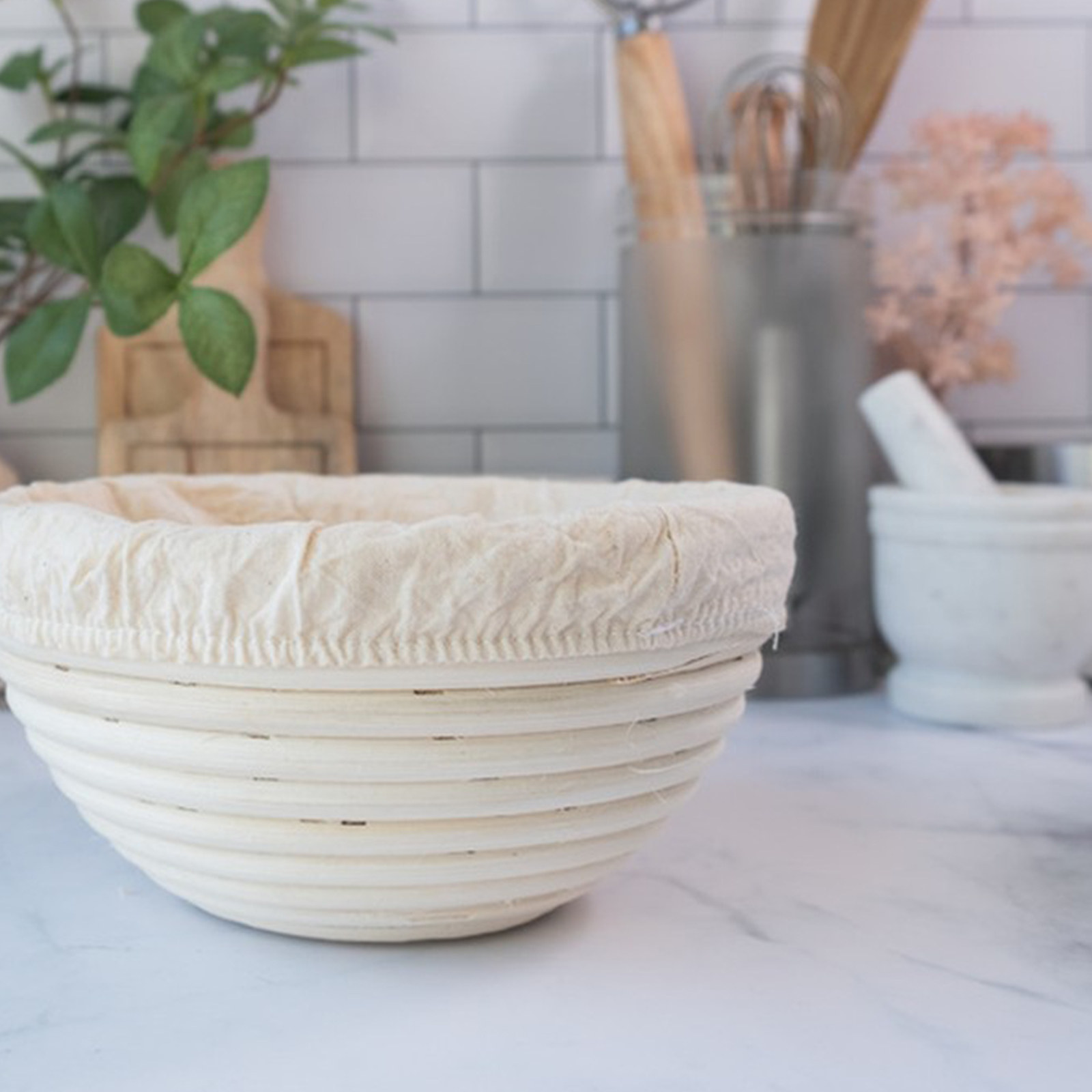 2Pcs Bread Basket Cloth Cover  - Kitchen Accessories For Baking 评论和价格
