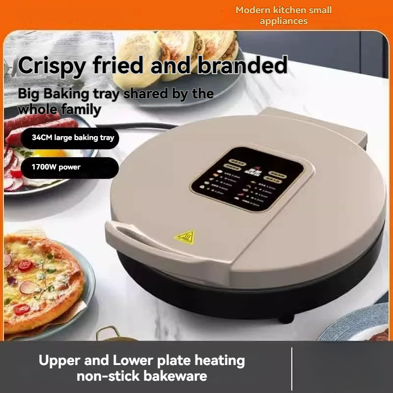Double-Sided Electric Grill Pa - Kitchen Baking Machine 评论和价格