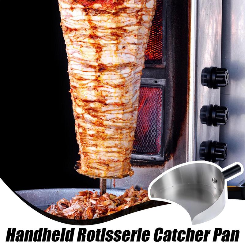Handheld Meat Catcher BBQ Shov - Kitchen Baking Tray Organiser 评论和价格