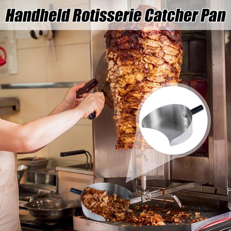 Handheld Meat Catcher BBQ Shov - Kitchen Baking Tray Organiser 评论和价格