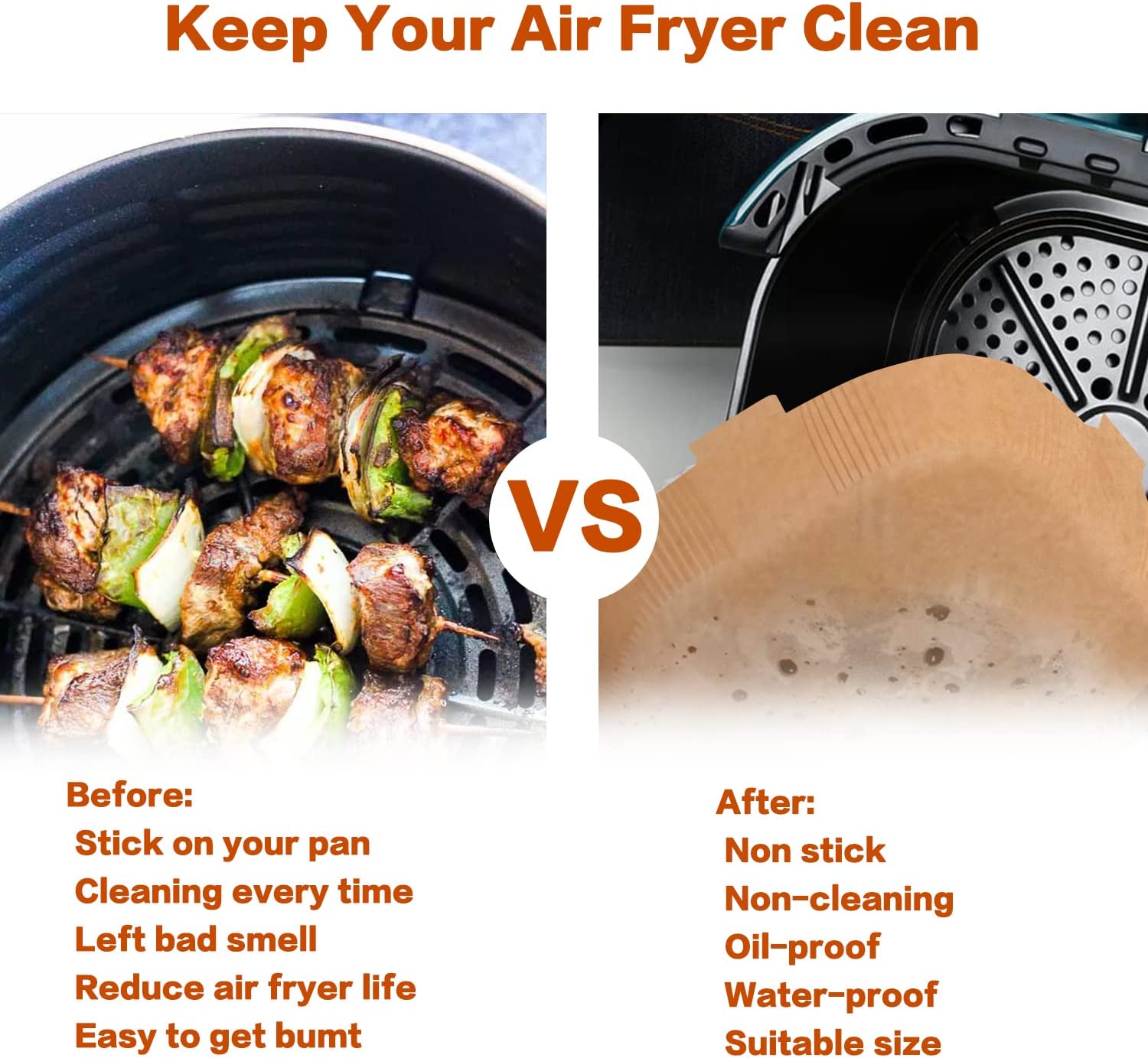 Air Fryer Disposable Baking Pa - Kitchen Accessories For Baking 评论和价格