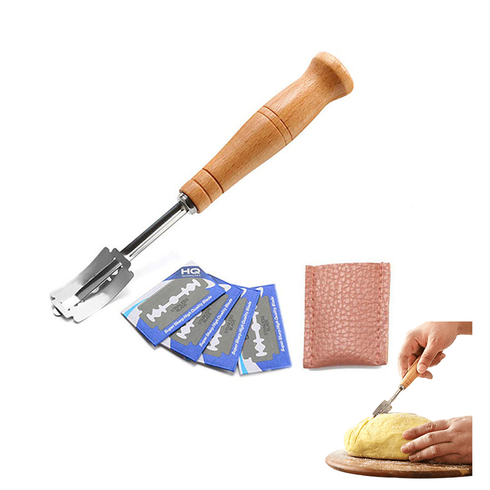 Wooden Handle Sourdough Bread  - Bread Lame Scoring 评论和价格
