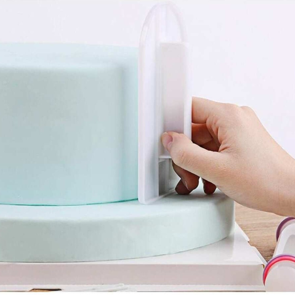 Plastic Cake Smoother DIY Fond - Kitchen Baking Brush 评论和价格