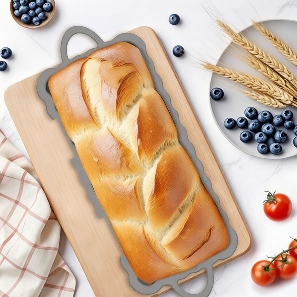 Silicone Bread Pan Rectangular - Kitchen Essentials Baking Tray 评论和价格