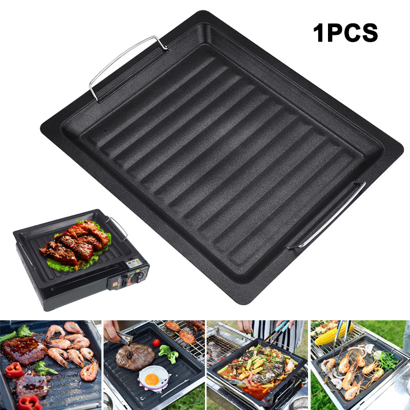 Outdoors Thick Square Grill Pa - Kitchen Baking Tray Organiser 评论和价格