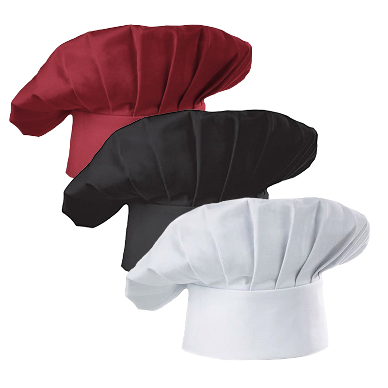 3pcs High22cm Cook Hat White C - Kitchen Baker 评论和价格