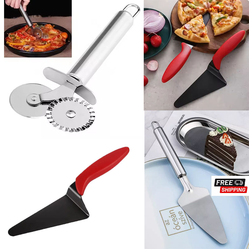 Stainless Steel Pizza Cutter W - Kitchen Accessories For Baking 评论和价格