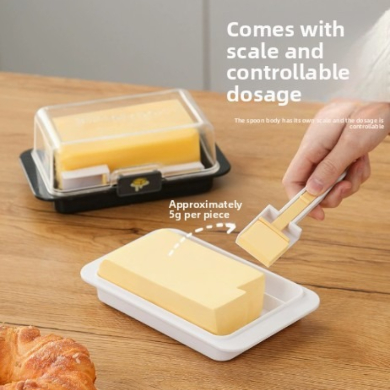 Clear Lid Butter Storage Box D - Kitchen Baking Storage Containers 评论和价格