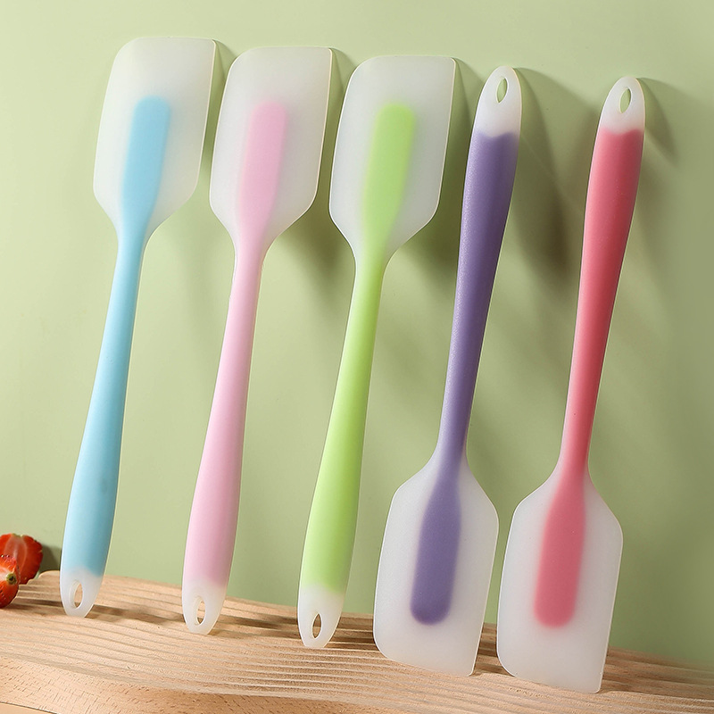 Silicone Cake Scraper Transluc - Kitchen Baking Brush 评论和价格
