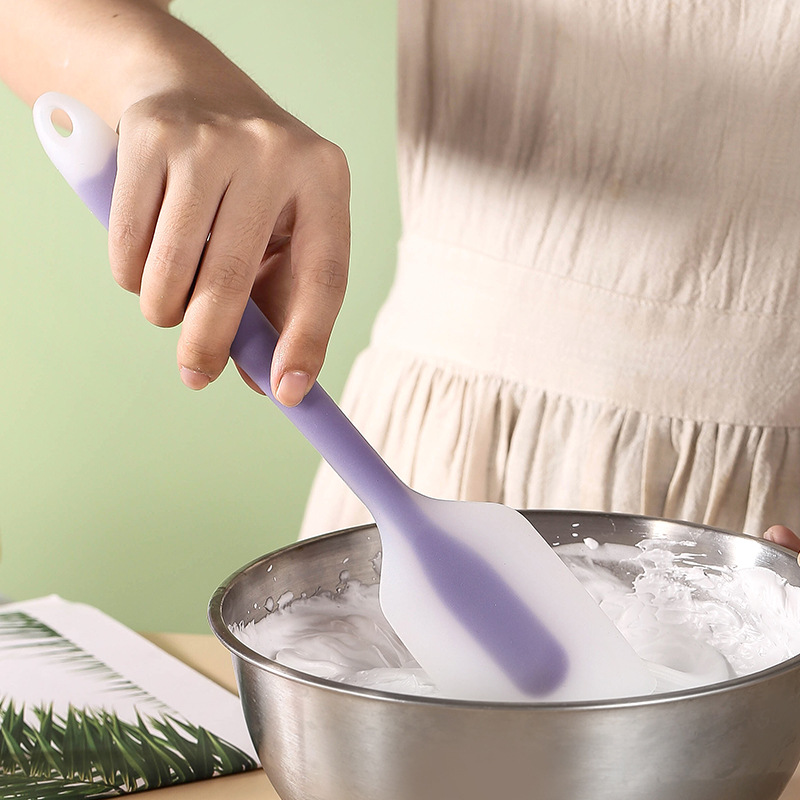 Silicone Cake Scraper Transluc - Kitchen Baking Brush 评论和价格