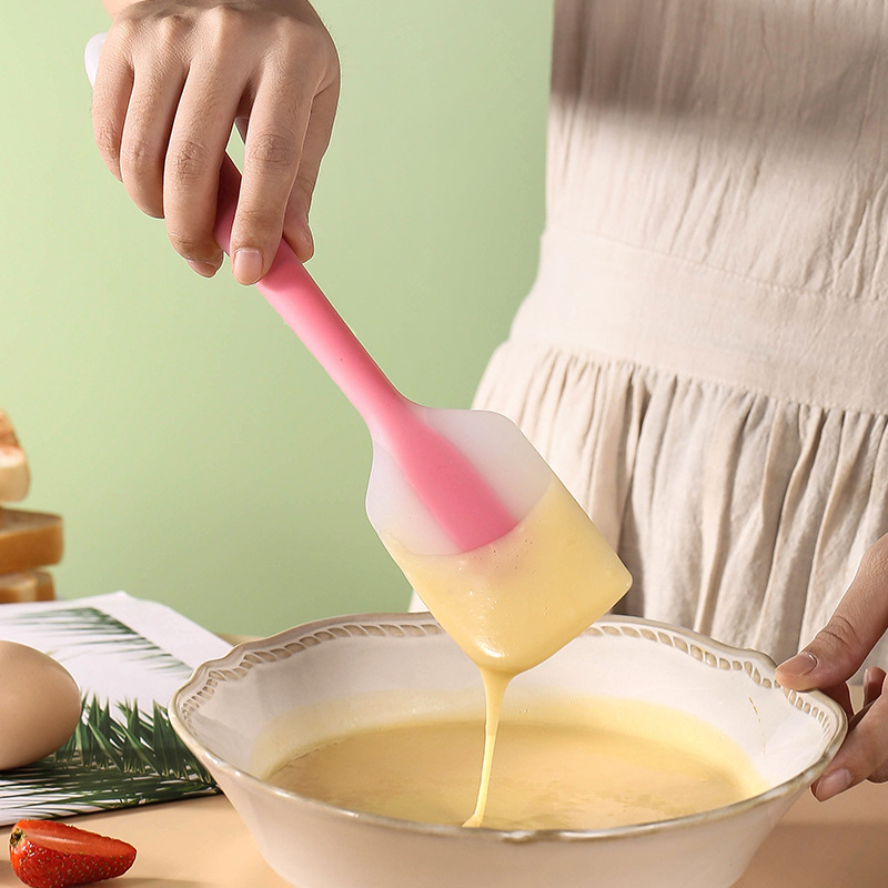 Silicone Cake Scraper Transluc - Kitchen Baking Brush 评论和价格