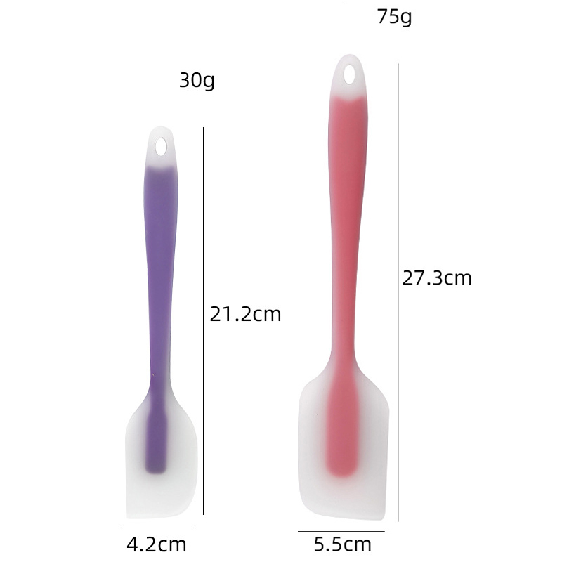 Silicone Cake Scraper Transluc - Kitchen Baking Brush 评论和价格