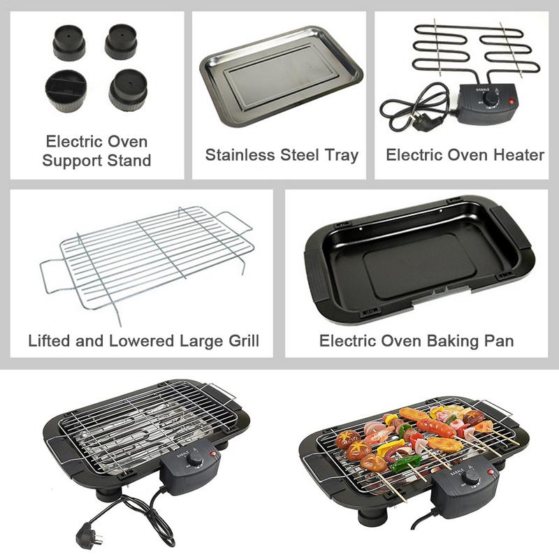 Household Smokeless Grill 2000 - Kitchen Baking Tray Organiser 评论和价格