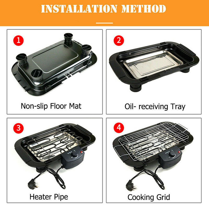 Household Smokeless Grill 2000 - Kitchen Baking Tray Organiser 评论和价格