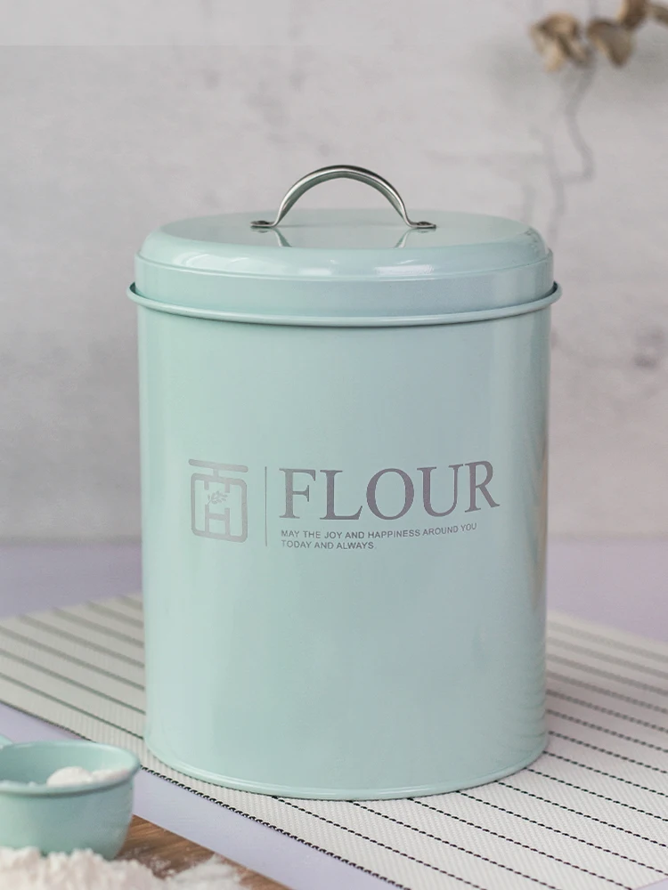 Round Type Baking Flour Storag - Kitchen Baking Storage Containers 评论和价格
