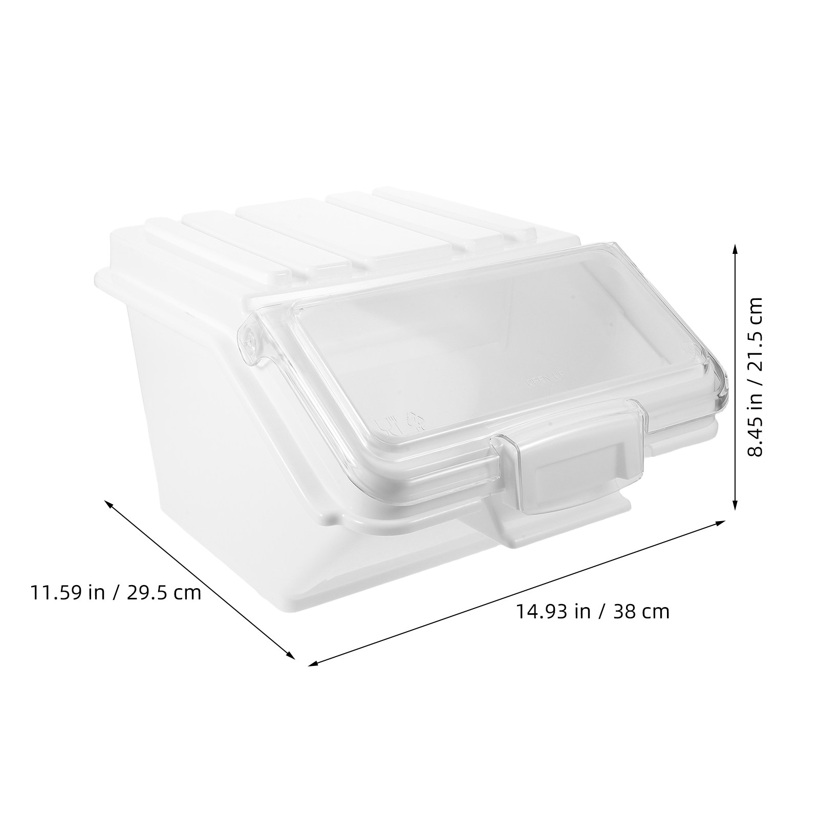 Large Capacity Commercial Kitc - Kitchen Baking Storage Containers 评论和价格