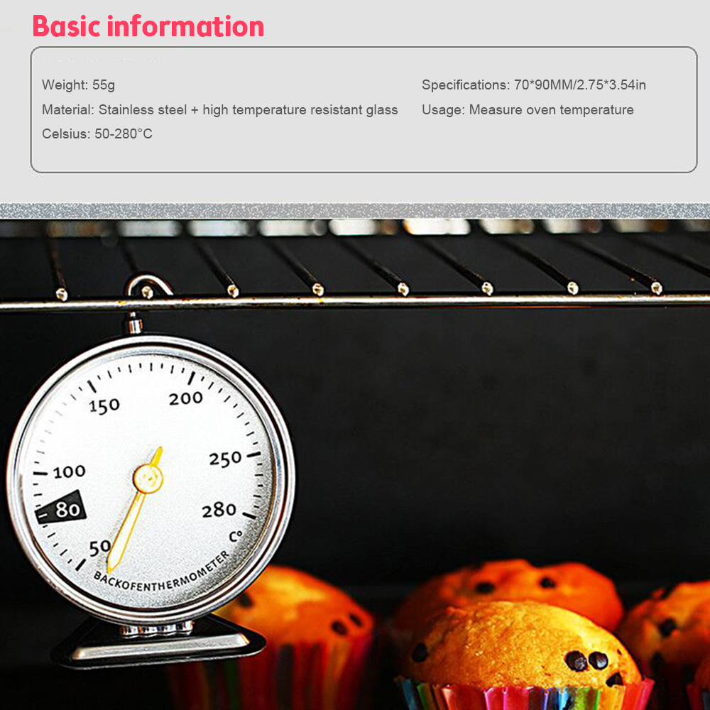 Kitchen Thermometer Stainless  - Oven Thermometer Analog 评论和价格