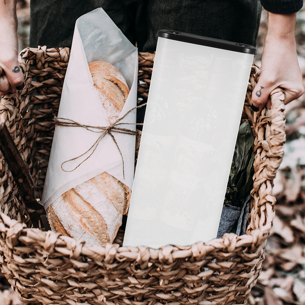 2Pcs Bread Storage Container A - Kitchen Baking Storage Containers 评论和价格