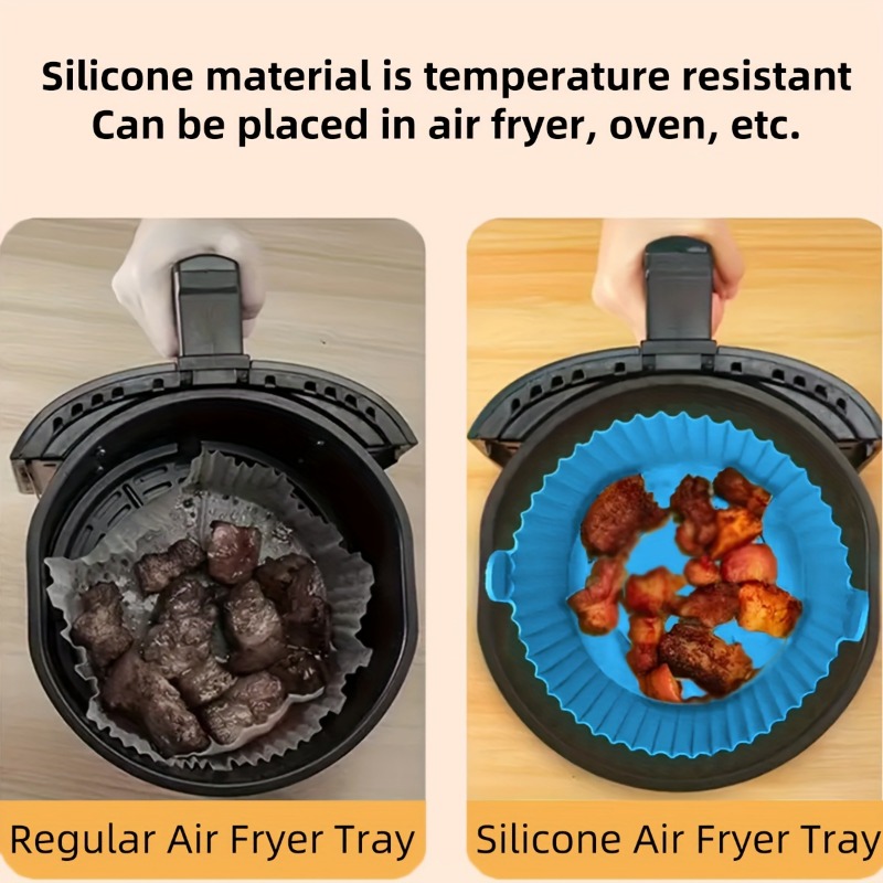 6-Piece Silicone Air Fryer Ove - Kitchen Essentials Baking Tray 评论和价格