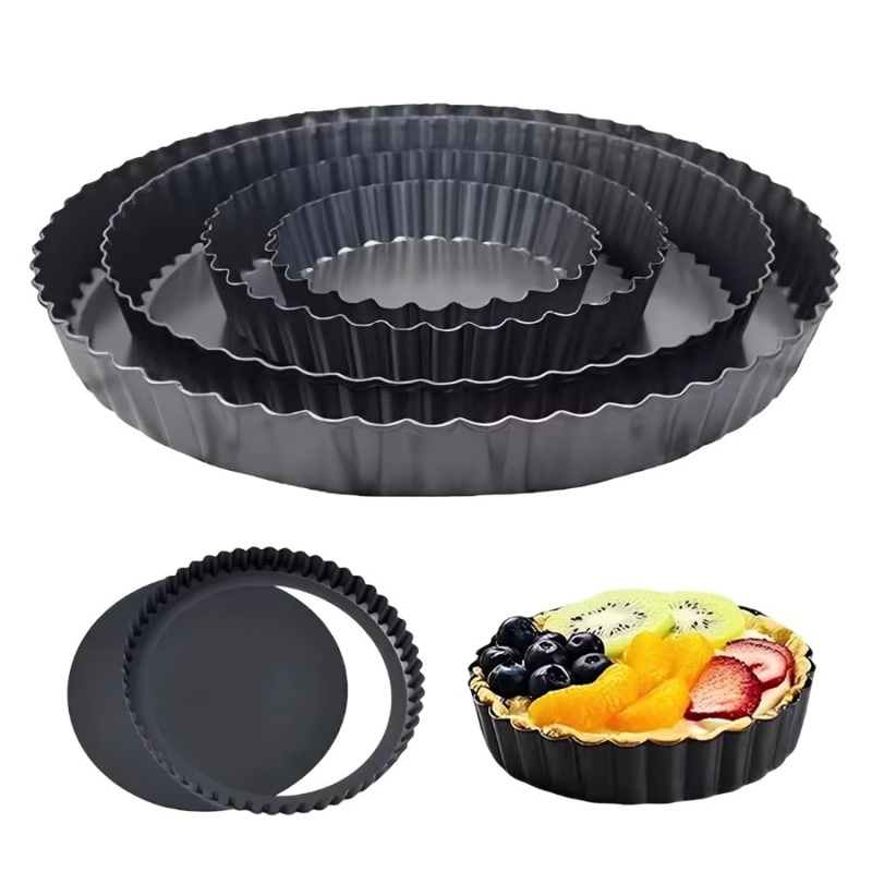 1pc Removable Bottom Fluted Ta - Kitchen Baking Oven 评论和价格